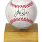 Ultra Pro UP81208 Baseball Light Gold Wood Base Display Holder