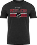 CFL T-Shirt Distressed Redblacks
