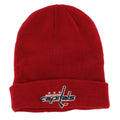 NHL Knit Hat Raised Cuff Capitals