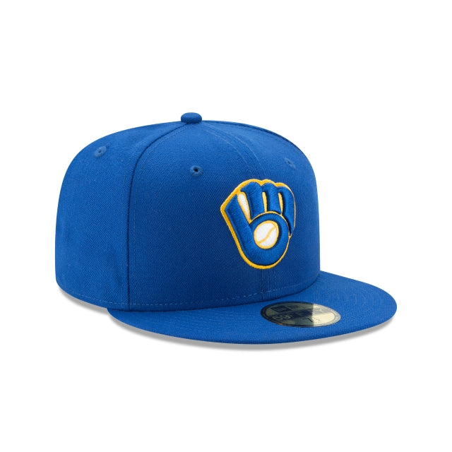 MLB Hat 5950 AC Perf Alt Brewers (Royal Blue)