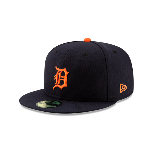 MLB Hat 5950 ACPerf Road Tigers (Navy Blue)