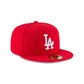 MLB Hat 5950 Basic Scarlet Red Dodgers