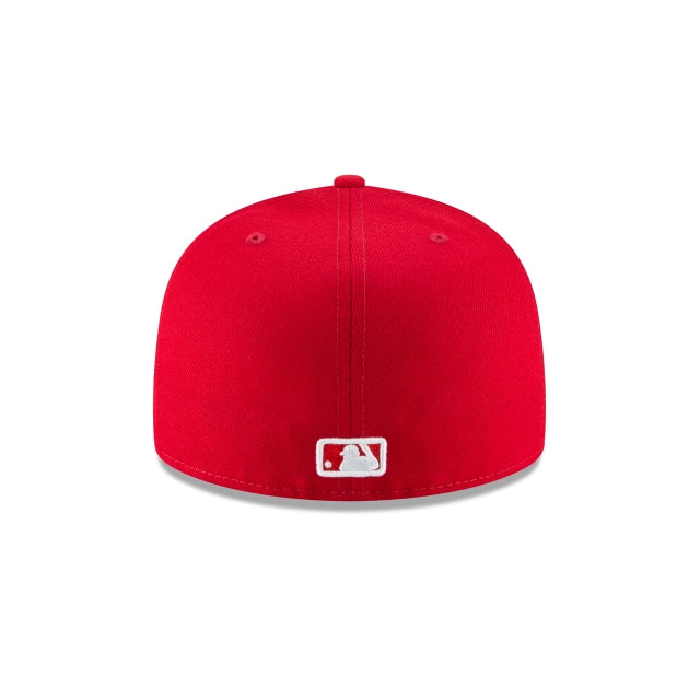 MLB Hat 5950 Basic Scarlet Red Dodgers