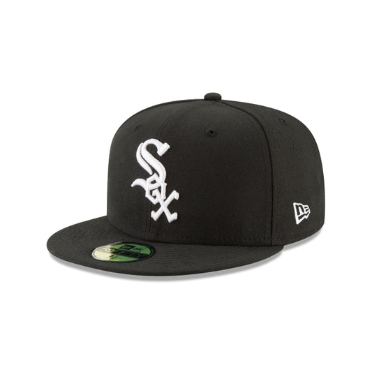 MLB Hat 5950 ACPerf Game White Sox (Black)