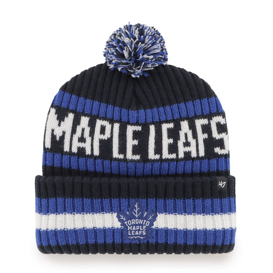 NHL Knit Hat Bering Cuff Maple Leafs