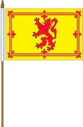 Country Mini-Stick Flag Scotland (Lion Rampant)
