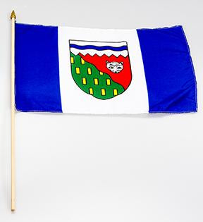Country Mini-Stick Flag Northwest Territories