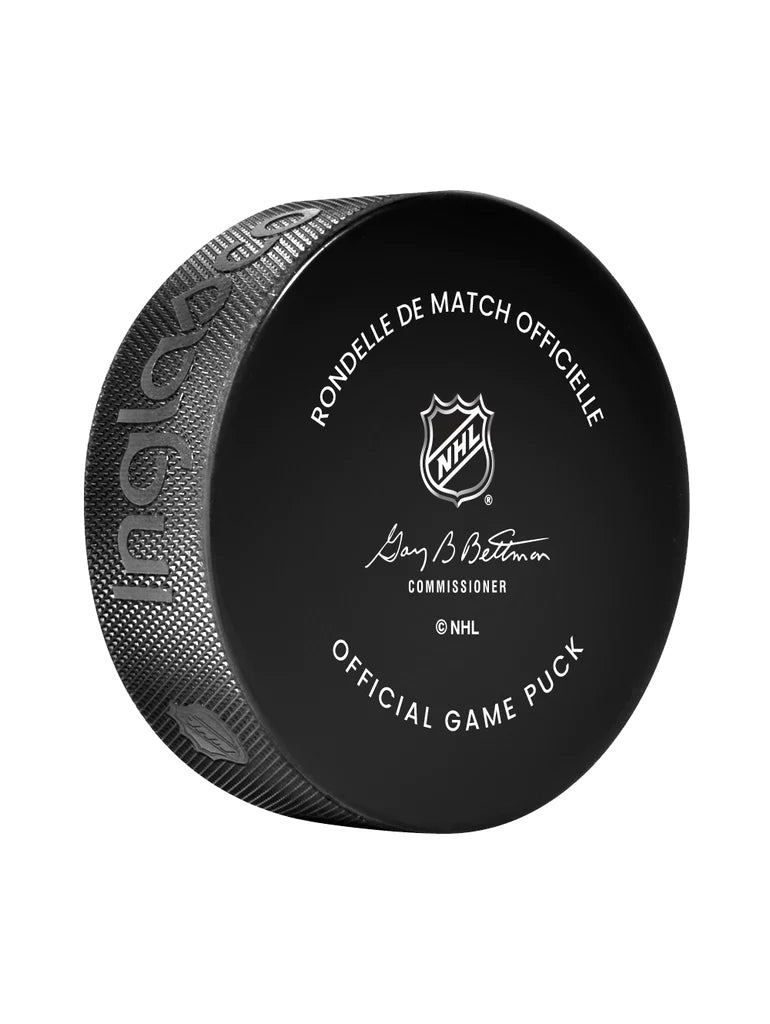 NHL Game Puck Maple Leafs