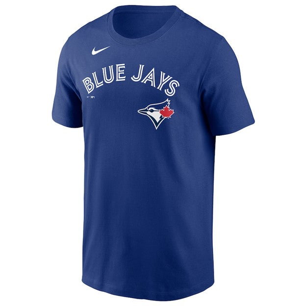 MLB Player T-Shirt Name And Number Alt Royal George Springer Blue Jays