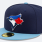 MLB Hat 5950 ACPerf Alt4 Blue Jays (Navy Blue)