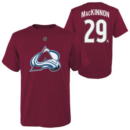 NHL Youth Player T-Shirt Nathan Mackinnon Avalanche