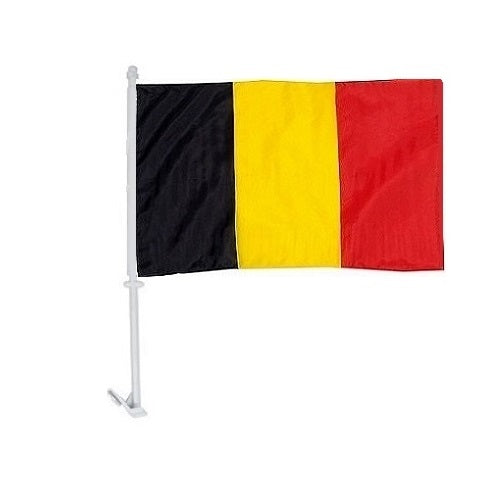 Country Car Flag Belgium
