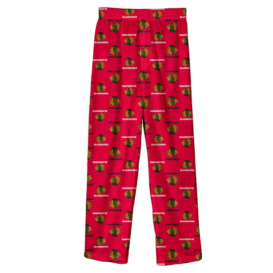 NHL Youth PJ Pants Fleece Blackhawks