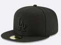 MLB Hat 5950 Basic Blackout Dodgers