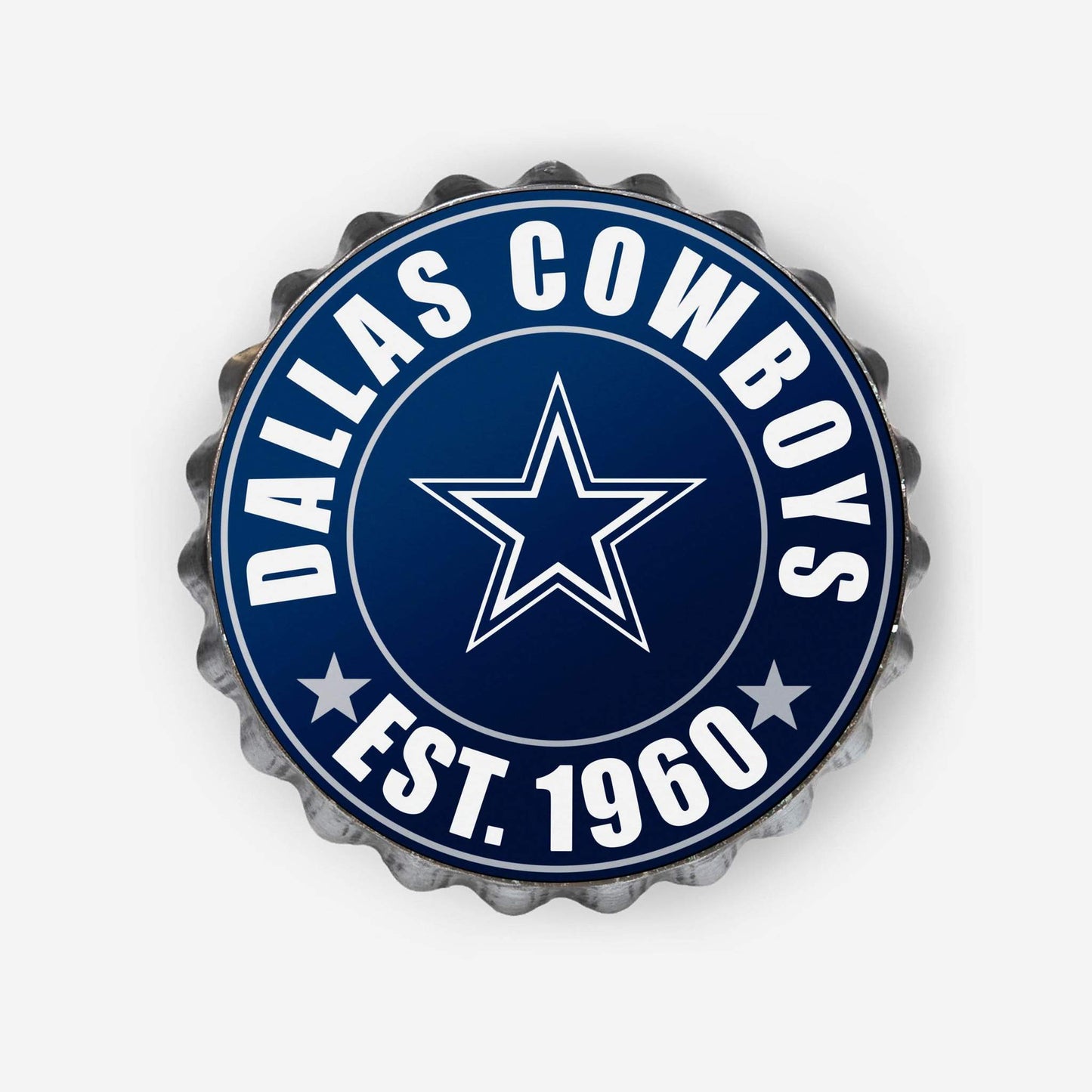 NFL Wall Logo Bottle Cap Cowboys