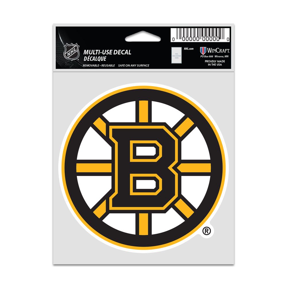 NHL Multi Use Decal 3.75x5 Bruins