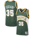NBA Hardwood Classics Player 2007-08 Swingman Jersey Kevin Durant Supersonics (Green)