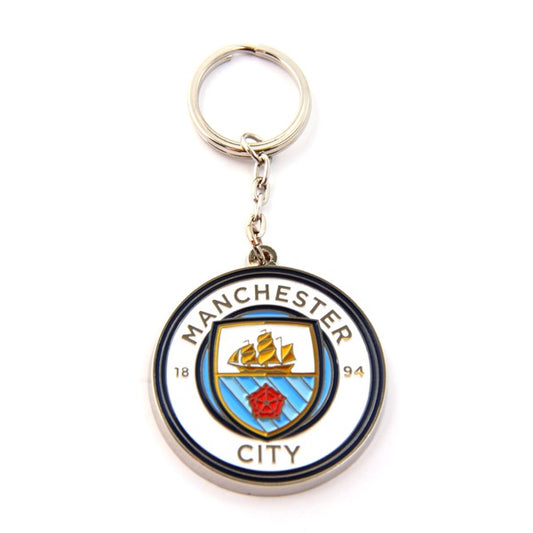 EPL Keychain Circle Manchester City