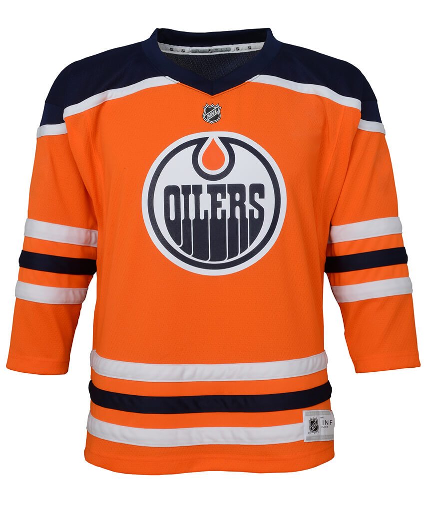 NHL Infant Blank Replica Jersey Home Oilers