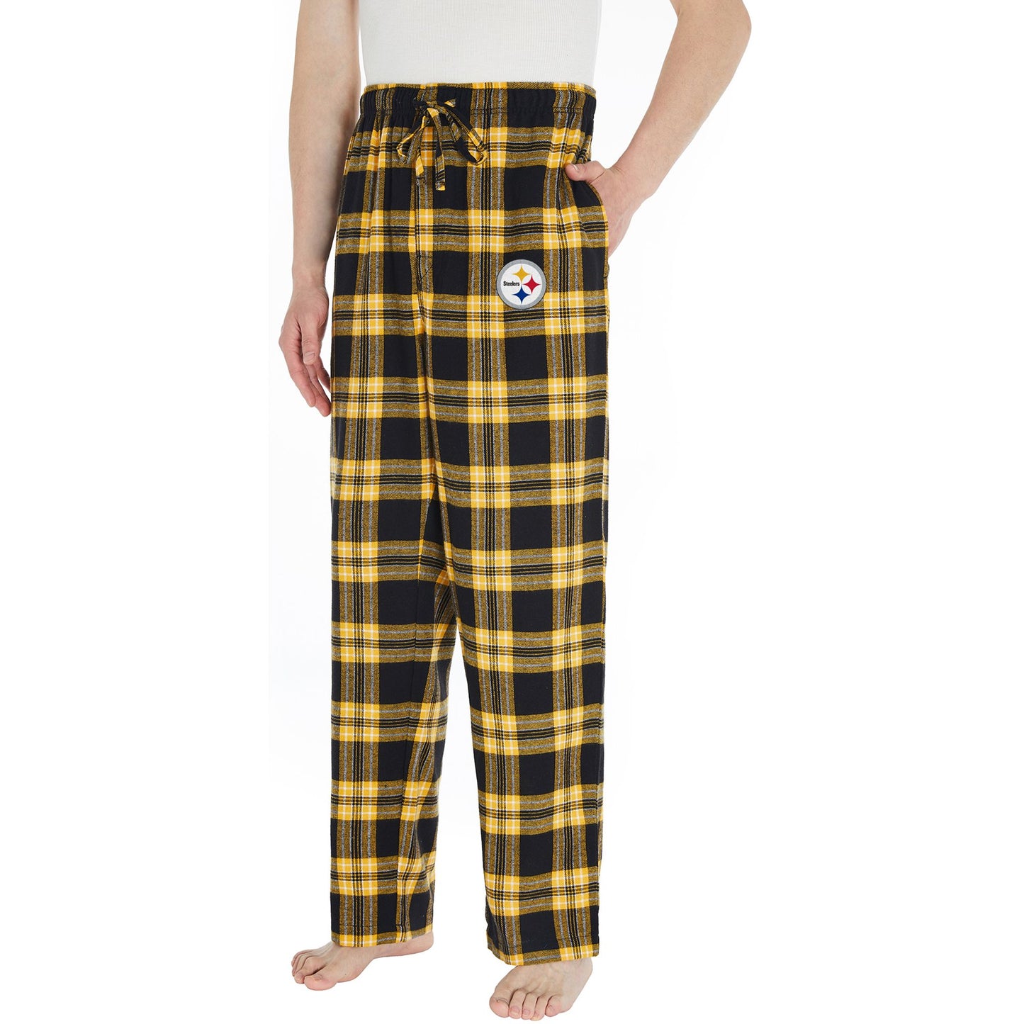 NFL PJ Pants Flannel Badge Steelers