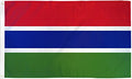 Country Flag 3x5 Gambia