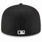 MLB Hat 5950 Basic Black & White Tigers