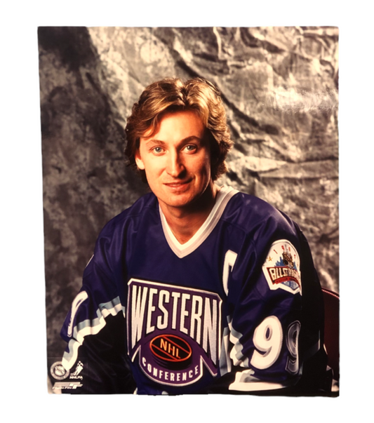 NHL 8X10 Vintage Player Photograph Wayne Gretzky 1994 All Star Game