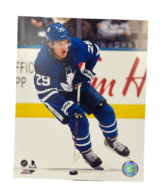 NHL 8x10 Player Photograph Home William Nylander Maple Leafs