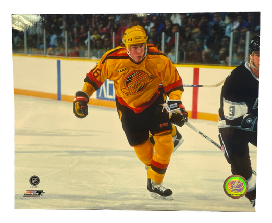 NHL 8x10 Vintage Player Photograph Heritage Trevor Linden Canucks