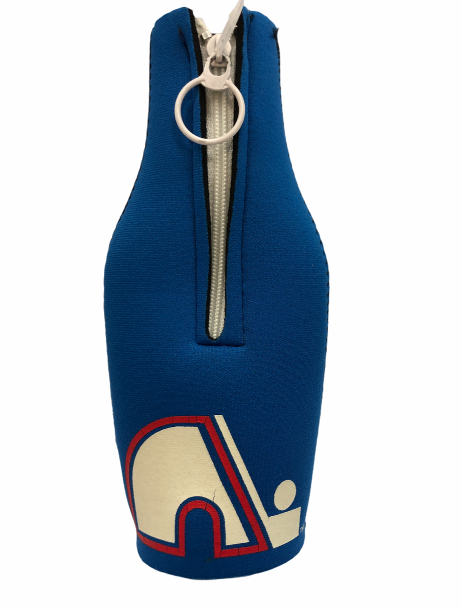 NHL Neoprene Bottle Cooler Logo Nordiques