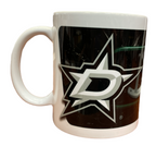 NHL Coffee Mug Subl. 11 Oz C-Handle White Stars