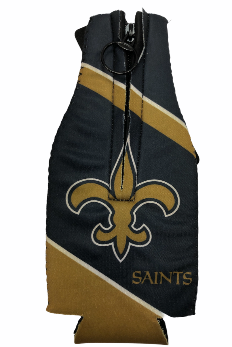 NFL Neoprene Bottle Cooler Sublimated Saints