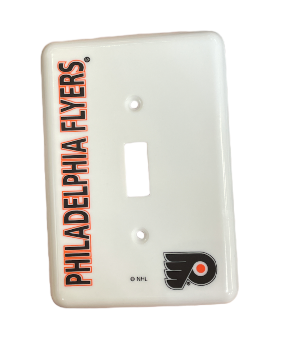 NHL Wall Plate Single Light Switch Flyers