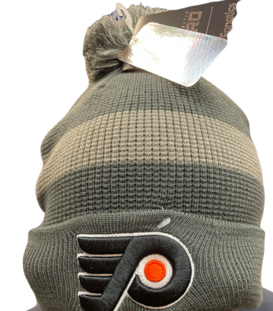 NHL Knit Hat Home Ice Beanie Cuff with Pom 2021 Flyers