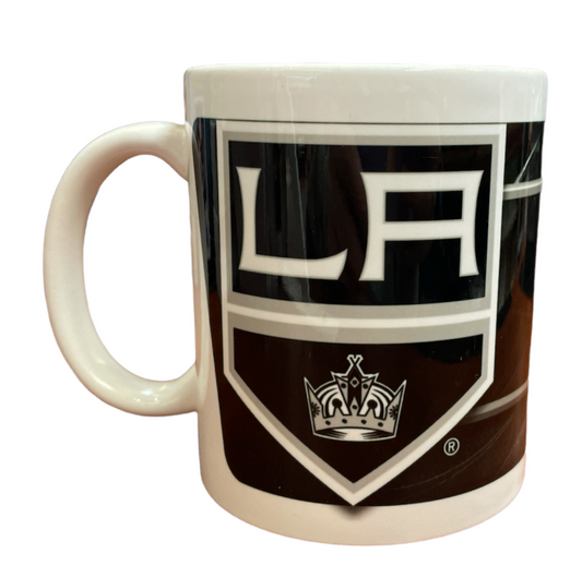 NHL Coffee Mug Subl. 11 Oz C-Handle White Kings