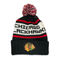 NHL Knit Hat Pillow Line Blackhawks