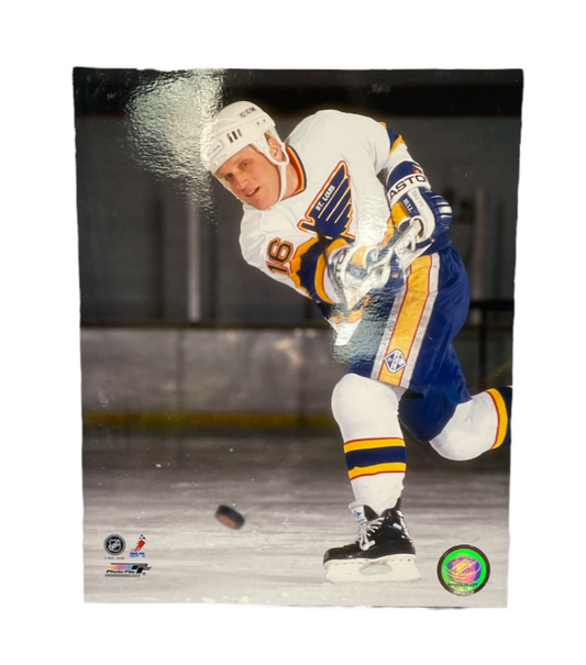 NHL 8x10 Vintage Player Photograph Chris Drury Blues
