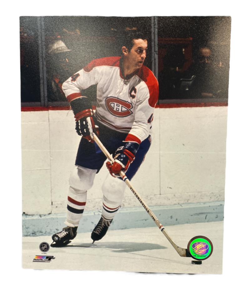 NHL 8x10 Vintage Player Photograph Jean Beliveau Canadiens