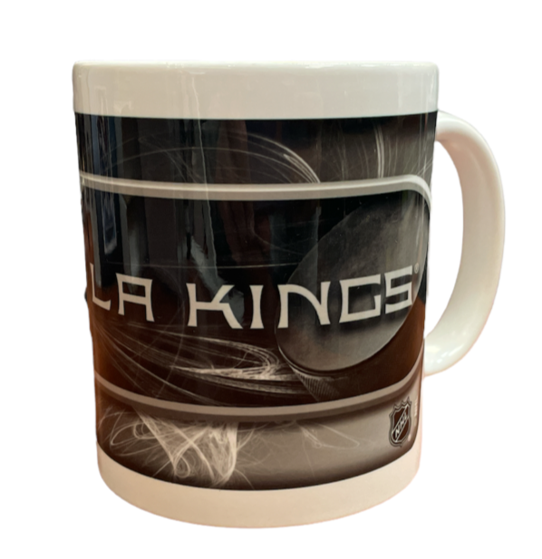 NHL Coffee Mug Subl. 11 Oz C-Handle White Kings