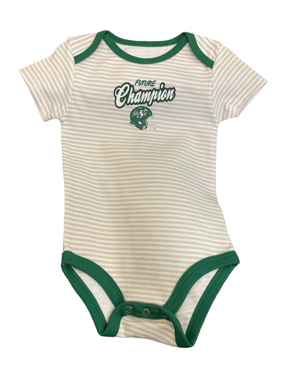 CFL Infant 3Pc Onesie Set 3rd Down Roughriders