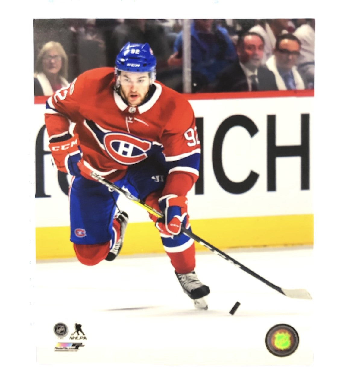 NHL 8x10 Player Photograph Jonathan Drouin Canadiens