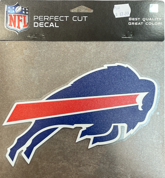 NFL Perfect Cut Decal 8X8 Bills