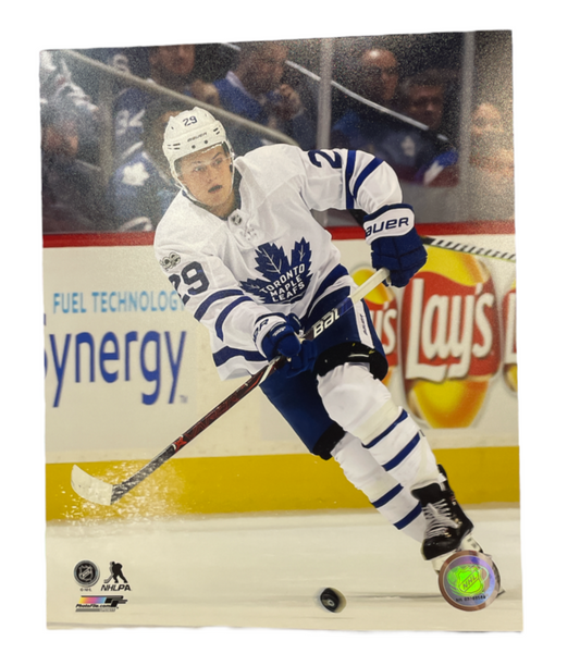 NHL 8X10 Player Photograph Away William Nylander Maple Leafs