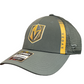 NHL Hat Structured Adjustable Trucker Authentic Pro Home Ice 2022 Golden Knights