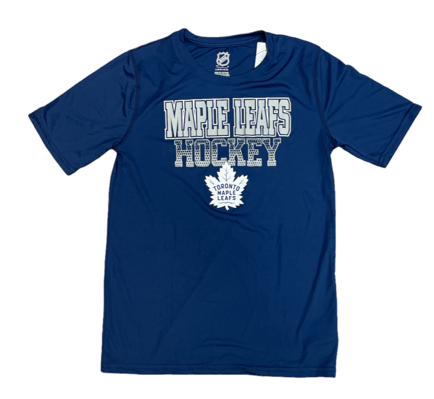 NHL Youth Sublimated T-Shirt Elite Dri-Tek Maple Leafs