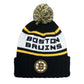 NHL Knit Hat Pillow Line Bruins (Black)