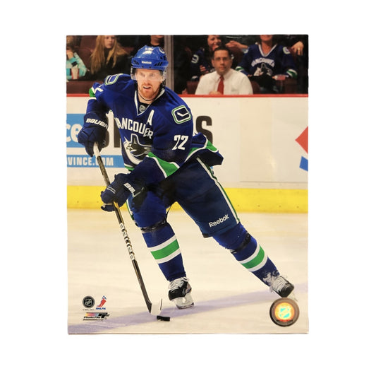 Trevor Linden 8X10 Vancouver Canucks Yellow Home Jersey (Skating