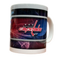 NHL Coffee Mug Subl. 11 Oz C-Handle White Capitals