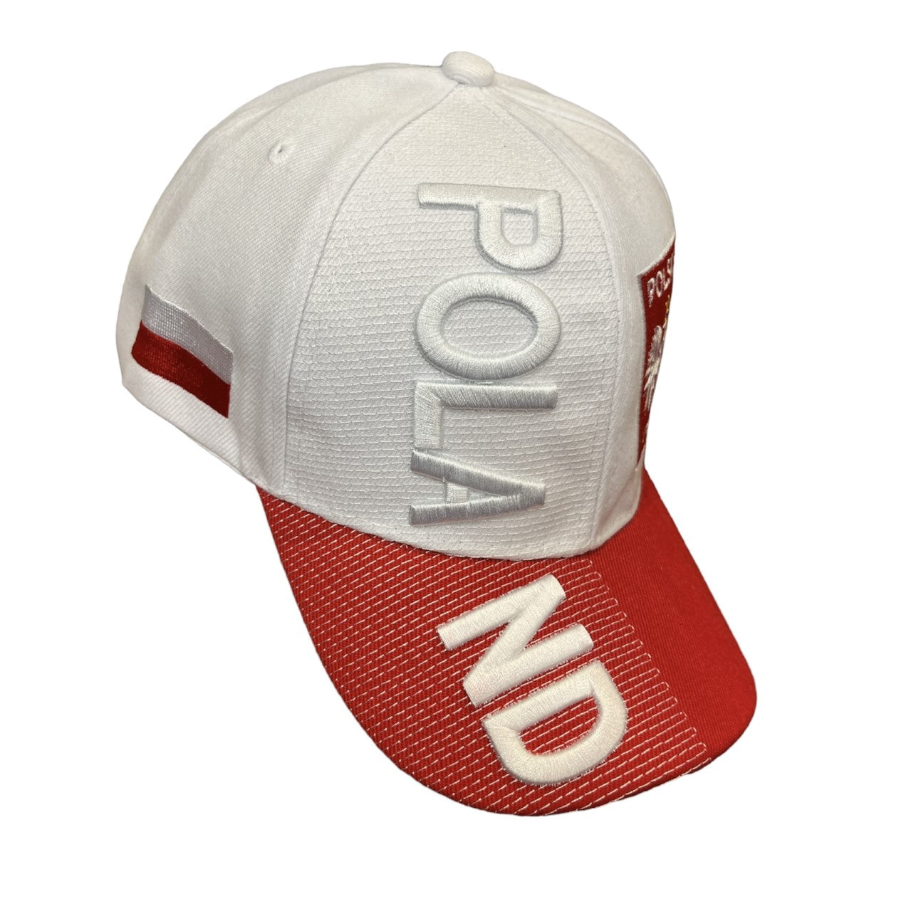 Country Hat 3D Poland (White)