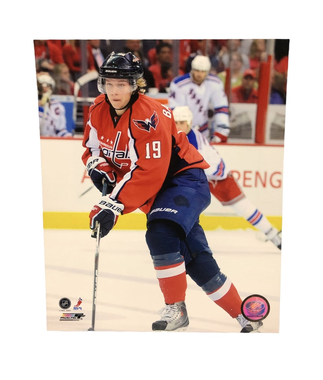 NHL 8X10 Player Photograph Nicklas Backstrom Capitals